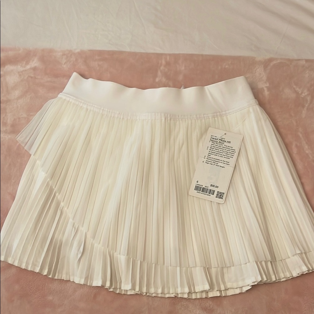 lululemon tiered pleated tennis / golf skort